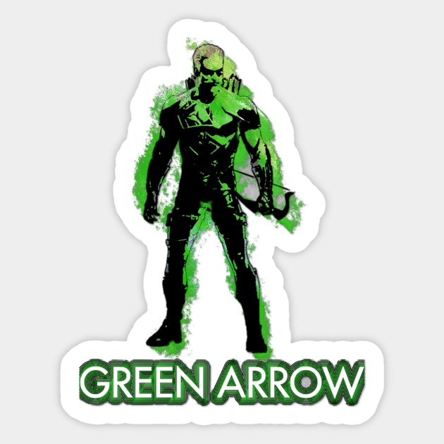 Green Arrow - Injustice 2 Sticker by Kuilz